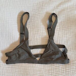 Army Green Bikini Top